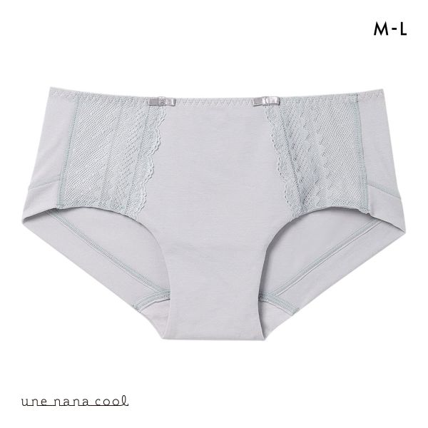 ウンナナクール une nana cool ビタードットコットン ボーイレングスショーツ 単品
