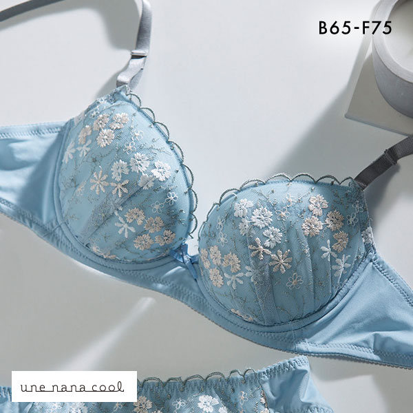 30%OFF ウンナナクール une nana cool Botanical eden 3/4カップ ブラジャー 単品 30%OFF ウンナナクール une nana cool Botanical eden 3/4カップ ブラジャー 単品