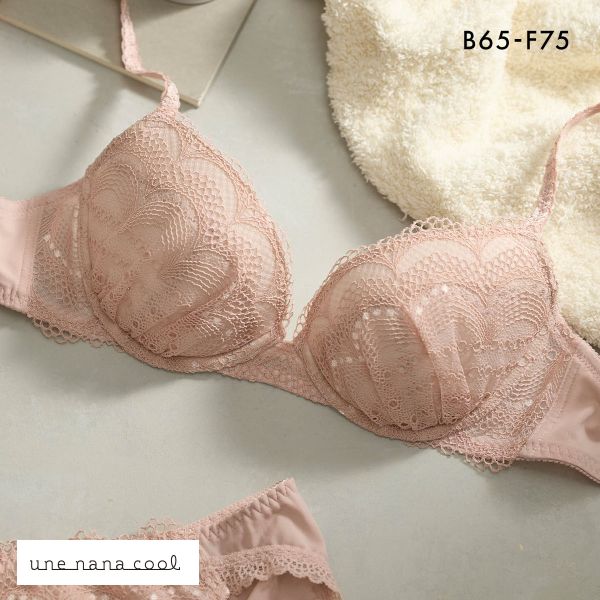 ウンナナクール une nana cool itrains イットレインズ 3/4カップ ブラジャー 大きいサイズ