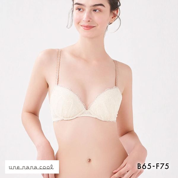 ウンナナクール une nana cool itrains イットレインズ 3/4カップ ブラジャー 大きいサイズ