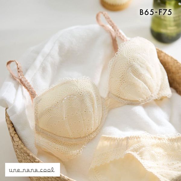 ウンナナクール une nana cool itrains イットレインズ 3/4カップ ブラジャー 大きいサイズ