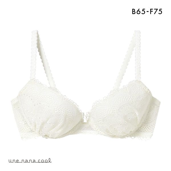 ウンナナクール イットレインズ 3/4カップ ブラジャー une nana cool itrains