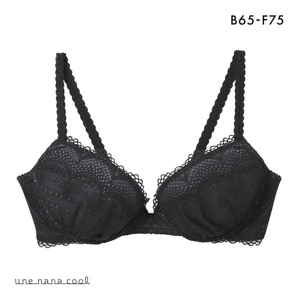 ウンナナクール イットレインズ 3/4カップ ブラジャー une nana cool itrains
