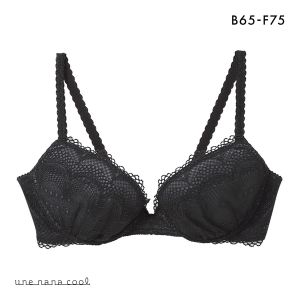 ウンナナクール イットレインズ 3/4カップ ブラジャー une nana cool itrains