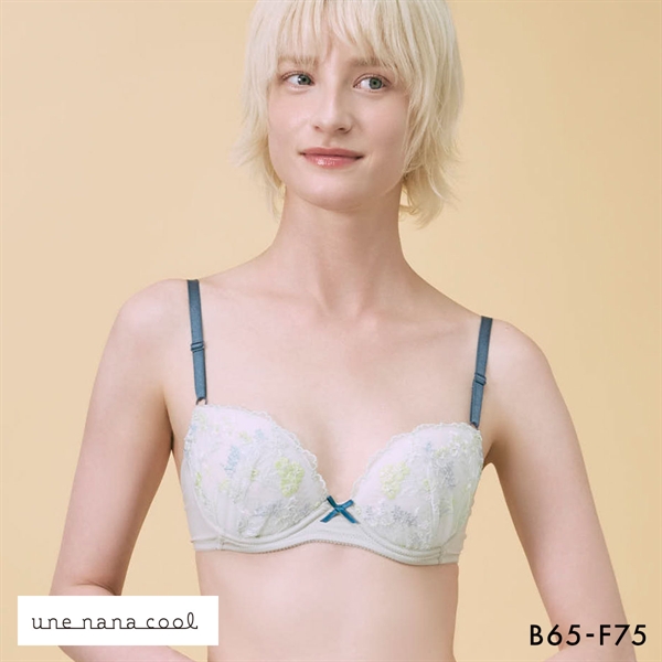 ウンナナクール Botanic Garden 3/4カップ ブラジャー 単品 une nana cool