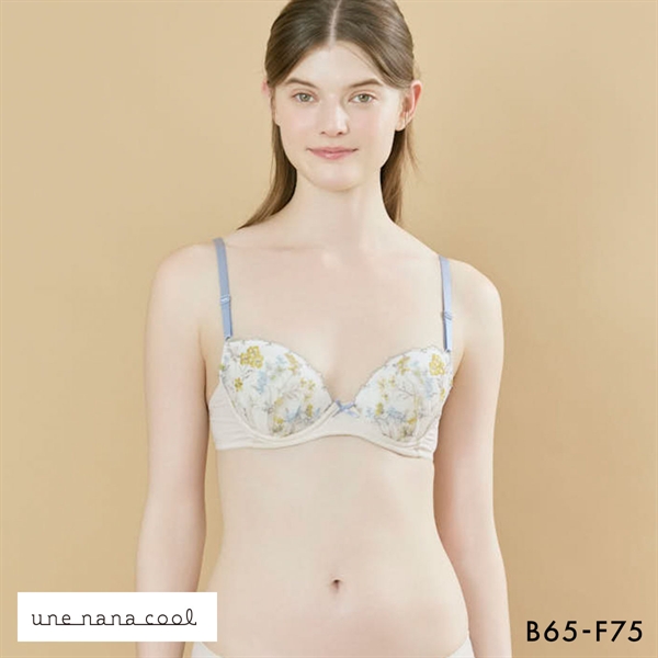ウンナナクール Botanic Garden 3/4カップ ブラジャー  une nana cool