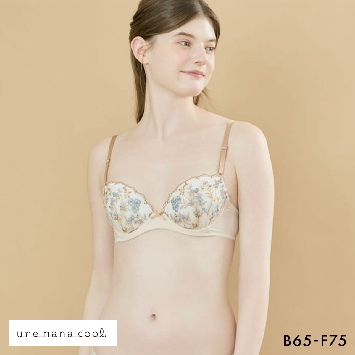 ウンナナクール Botanic Garden 3/4カップ ブラジャー  une nana cool