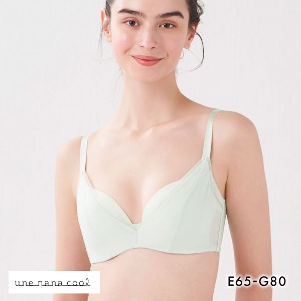 ウンナナクール une nana cool 脇スッキリ さあ、わたし シンプル 3/4カップブラジャー EFG 単品 ウンナナクール une nana cool 脇スッキリ さあ、わたし シンプル 3/4カップブラジャー EFG 単品
