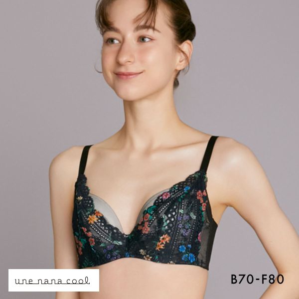30%OFF ウンナナクール une nana cool 脇高で背中スムージングブラジャー さあ、わたし レース MADE WITH LIBERTY FABRIC 3/4カップブラジャー 単品 30%OFF ウンナナクール une nana cool 脇高で背中スムージングブラジャー さあ、わたし レース MADE WITH LIBERTY FABRIC 3/4カップブラジャー 単品