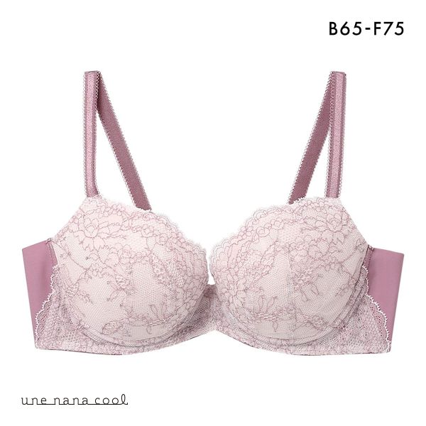 ウンナナクール une nana cool ふゆうする 3/4カップ ブラジャー 単品