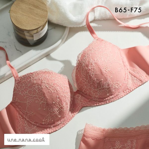 ウンナナクール ふゆうする 3/4カップ ブラジャー une nana cool