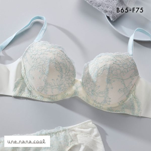 ウンナナクール ふゆうする 3/4カップ ブラジャー une nana cool
