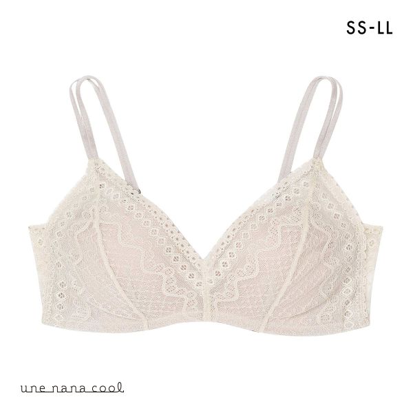 ウンナナクール une nana cool 特別な日以外の364日つけたくなるブラ 364ブラ レース ノンワイヤーブラ 大きいサイズ