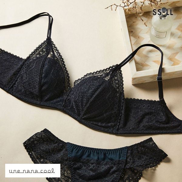 ウンナナクール une nana cool 特別な日以外の364日つけたくなるブラ 364ブラ レース ノンワイヤーブラ 大きいサイズ