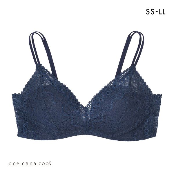 ウンナナクール une nana cool 特別な日以外の364日つけたくなるブラ 364ブラ レース ノンワイヤーブラ 大きいサイズ