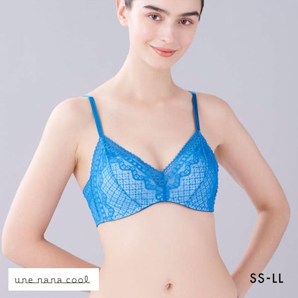 ウンナナクール une nana cool 特別な日以外の364日つけたくなるブラ 364ブラ レース ノンワイヤーブラ 大きいサイズ