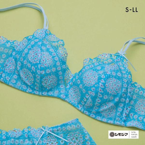 ウンナナクール 特別な日以外の364日つけたくなるブラ 364ブラ レース MADE WITH シモジマ ノンワイヤーブラ une nana cool 大きいサイズ