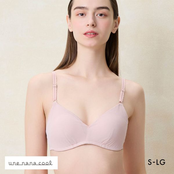ウンナナクール une nana cool 特別な日以外の364日つけたくなるブラ 364ブラ シンプル ノンワイヤーブラ 大きいサイズ