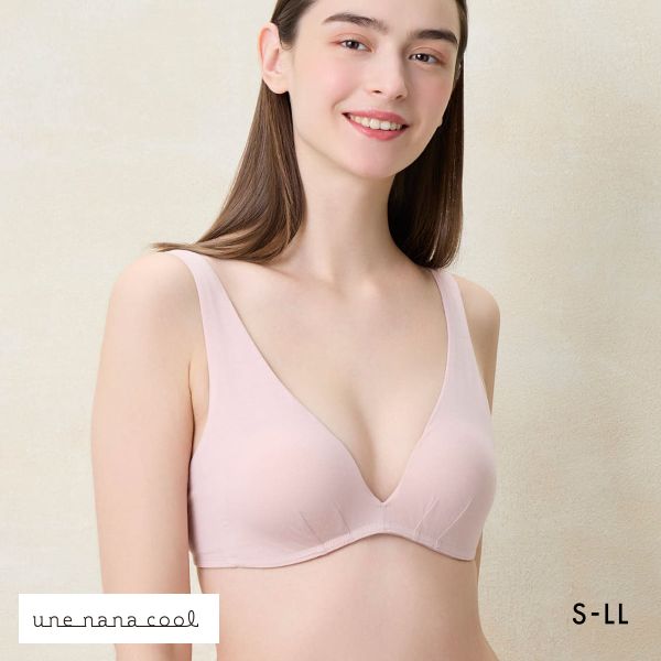 ウンナナクール une nana cool 特別な日以外の364日つけたくなるブラ コットン ノンワイヤーブラ 単品