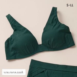 ウンナナクール une nana cool 特別な日以外の364日つけたくなるブラ コットン ノンワイヤーブラ 単品