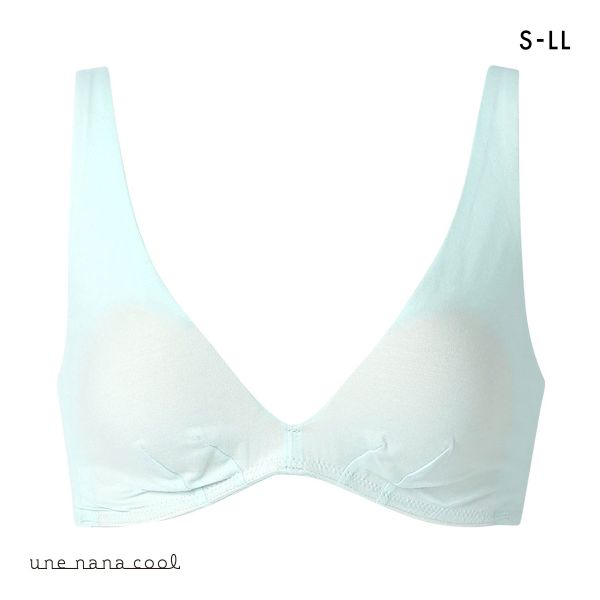 ウンナナクール 特別な日以外の364日つけたくなるブラ コットン ノンワイヤーブラ une nana cool