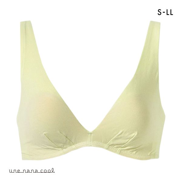 ウンナナクール 特別な日以外の364日つけたくなるブラ コットン ノンワイヤーブラ une nana cool