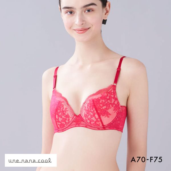 ウンナナクール une nana cool BRAGENIC ブラジェニック ノンワイヤーブラ ブラジャー 単品
