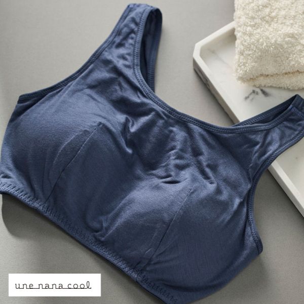 ウンナナクール une nana cool パッド付きナイトアップブラ ノンワイヤーブラ ナイトブラ 単品