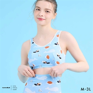 ウンナナクール umao × une nana cool パッド付きナイトアップブラ ノンワイヤーブラ ナイトブラ 単品