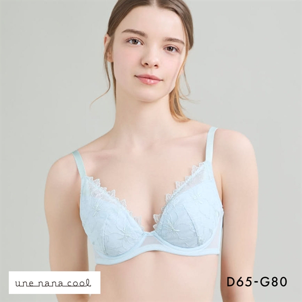 ウンナナクール 小さく見せるブラ ミニマイザーブラ レース フルカップ ブラジャー une nana cool 単品