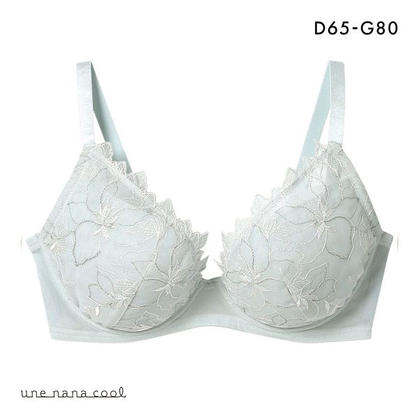 ウンナナクール 小さく見せるブラ ミニマイザーブラ レース フルカップ ブラジャー une nana cool 単品
