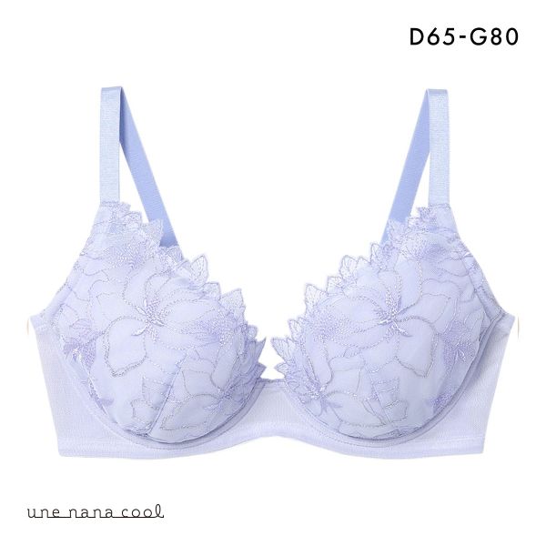 ウンナナクール 小さく見せるブラ ミニマイザーブラ レース フルカップ ブラジャー une nana cool 単品