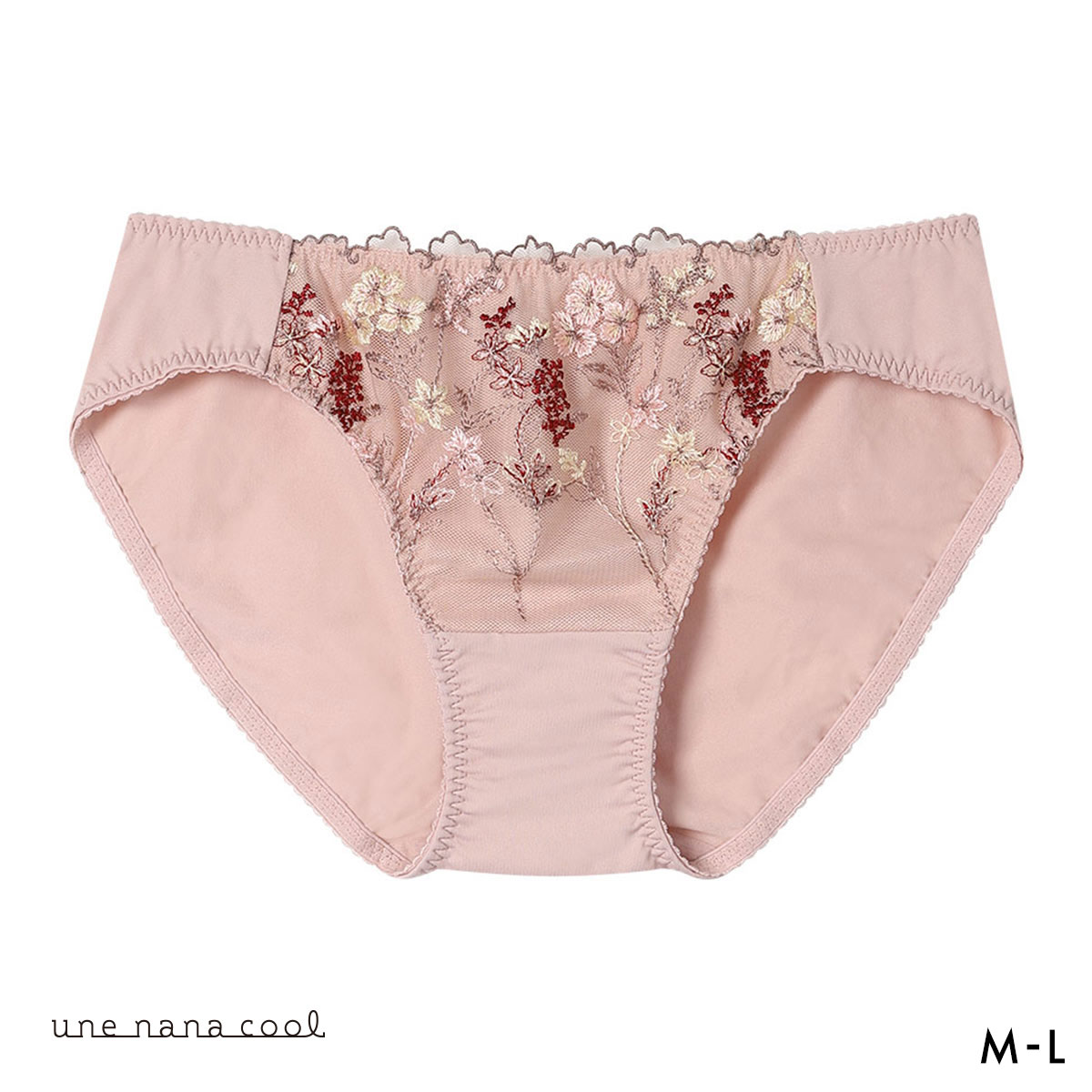 ウンナナクール Botanic Garden ショーツ 単品 une nana cool(PB-ピンクベージュ-M)