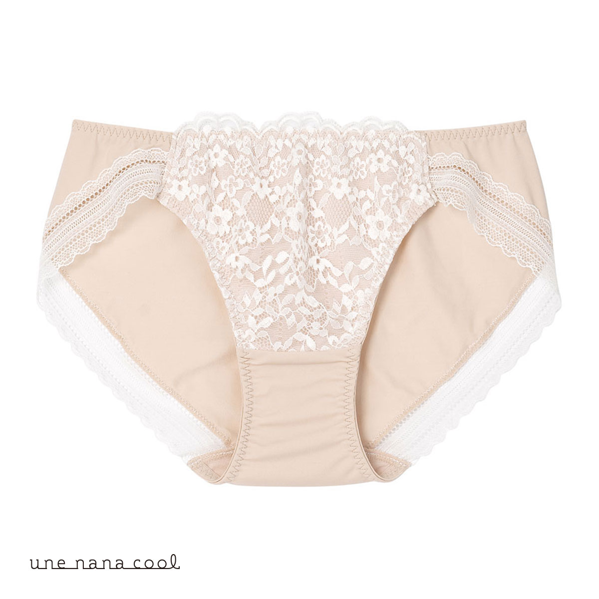 ウンナナクール une nana cool Clear florets ショーツ 単品(BE-ベージュ-M)