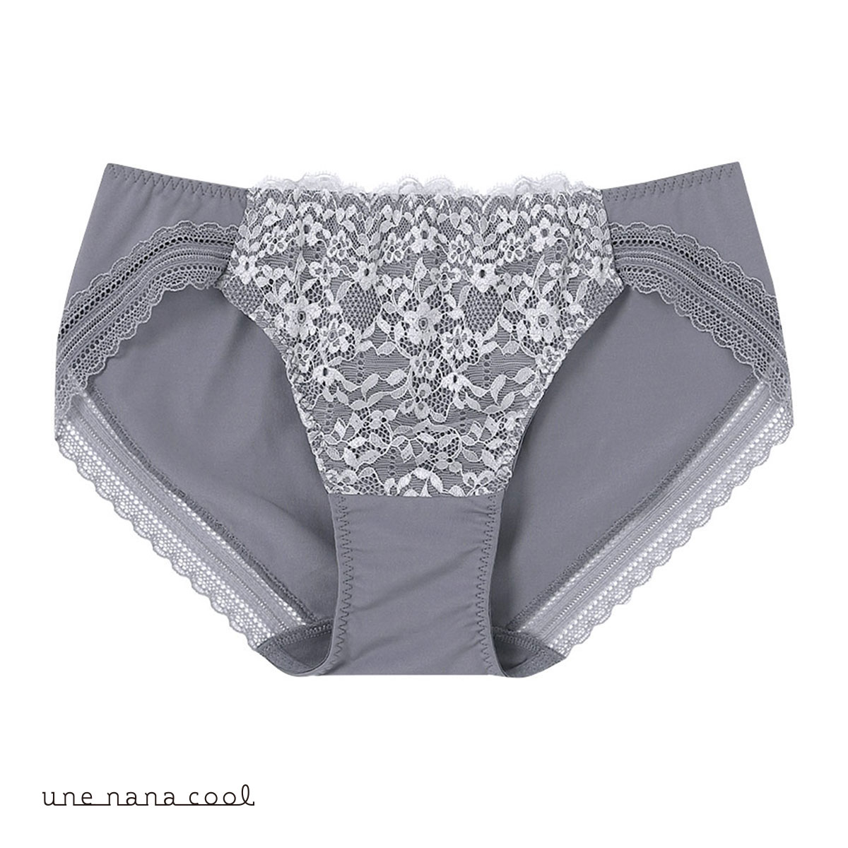 ウンナナクール une nana cool Clear florets ショーツ 単品(GY-グレー-M)