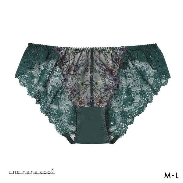 ウンナナクール Steppe Flower ショーツ une nana cool バックレース
