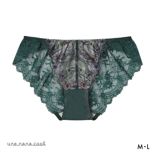 ウンナナクール Steppe Flower ショーツ une nana cool バックレース