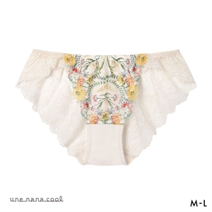 ウンナナクール Steppe Flower ショーツ une nana cool バックレース