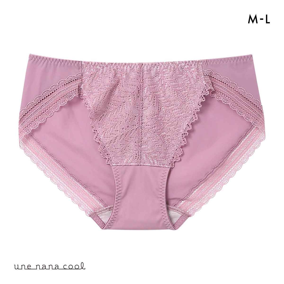 ウンナナクール une nana cool 脇スッキリ さあ、わたし レース ショーツ 単品(RO-ローズ-M)