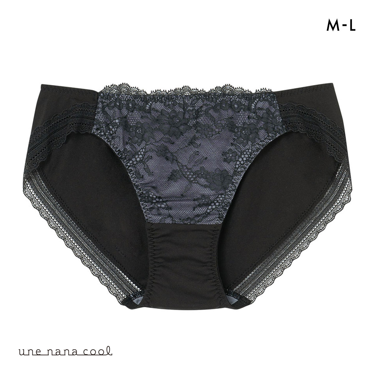 ウンナナクール une nana cool ふゆうする ショーツ 単品(BK-ブラック-M)