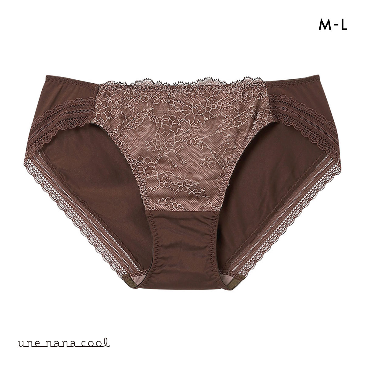ウンナナクール une nana cool ふゆうする ショーツ 単品(BR-ブラウン-M)