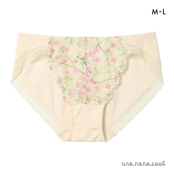 ウンナナクール une nana cool 特別な日以外の364日つけたくなるブラ 364ブラ レース MADE WITH LIBERTY FABRIC ショーツ 単品
