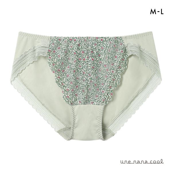 ウンナナクール une nana cool 特別な日以外の364日つけたくなるブラ 364ブラ レース MADE WITH LIBERTY FABRIC ショーツ 単品