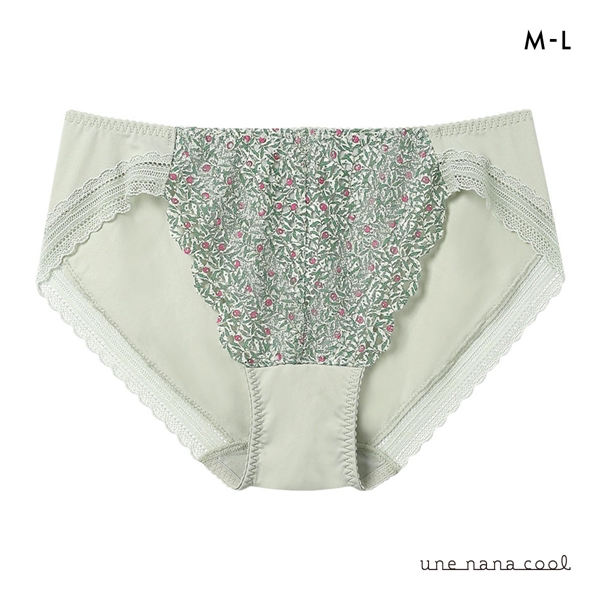 ウンナナクール une nana cool 特別な日以外の364日つけたくなるブラ 364ブラ レース MADE WITH LIBERTY FABRIC ショーツ 単品
