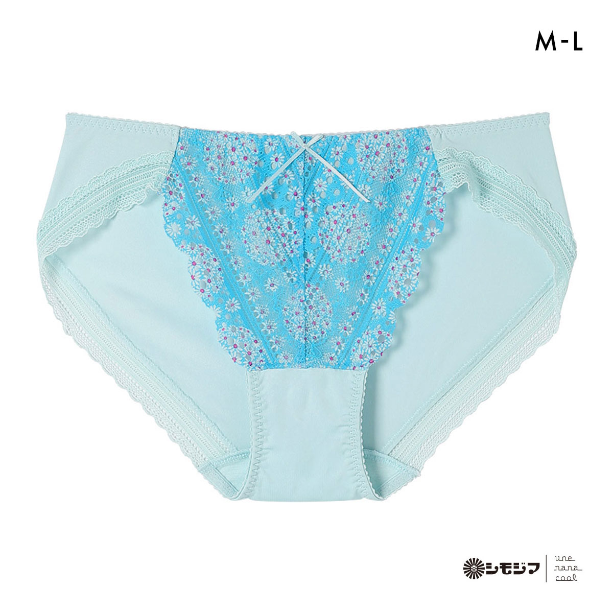 ウンナナクール une nana cool 特別な日以外の364日つけたくなるブラ 364ブラ レース MADE WITH シモジマ ショーツ(SX-サックス-M)