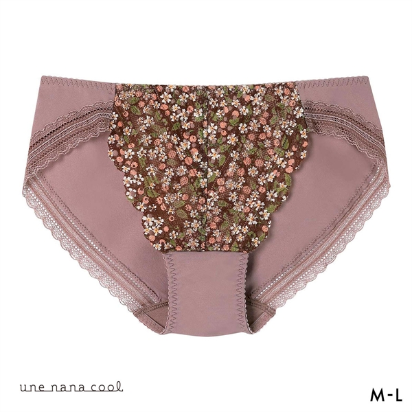 ウンナナクール リニューアル 特別な日以外の364日つけたくなるブラ 364ブラ レース MADE WITH LIBERTY FABRIC ショーツ 単品 une nana cool