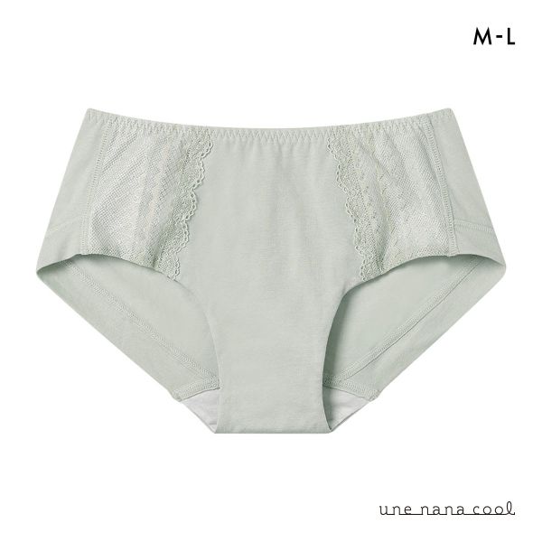 ウンナナクール ビタードットコットン ショーツ une nana cool