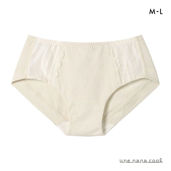 ウンナナクール ビタードットコットン ショーツ une nana cool