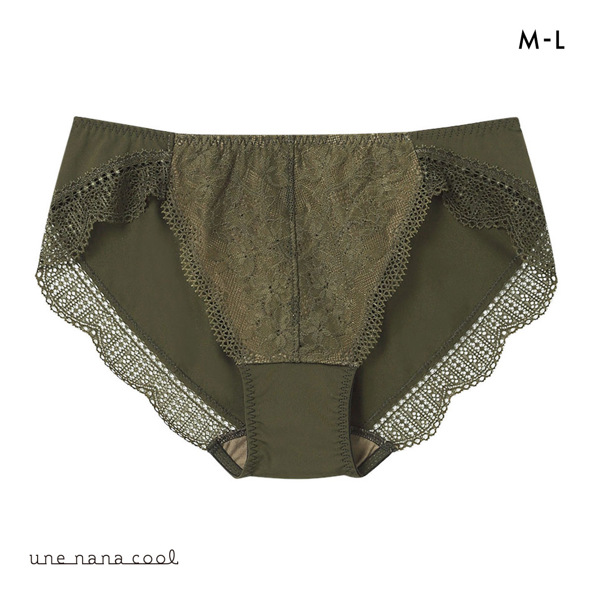 ウンナナクール une nana cool BRAGENIC ブラジェニック ノーマル ショーツ 単品(OV-オリーブ-M)