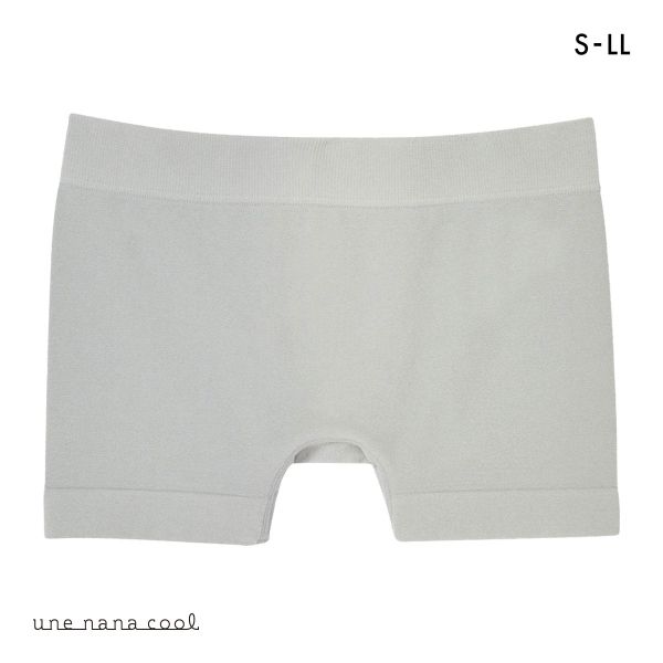 ウンナナクール une nana cool 編立成型ショーツ ボーイレングスショーツ 単品 B4N